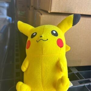 Yellow Pikachu Plush Toy 7 inch